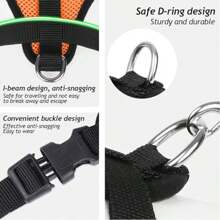 Pet Mesh Strap Sandwich Breathable Four Seasons Universal Cat And Dog Traction Rope Collar Dog Chain