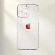 Viene con una funda de teléfono de diseño simple de manzana y fruta, una funda de teléfono elegante y creativa, protección contra golpes y caídas, duradera y resistente a las manchas, incluyendo impresión UV y cobertura completa de 360 grados, adecuada para iXR/X/XS/XS Max.|11/11 Pro/11 Pro Máx|12/12 Pro/12 Pro Máx| 13/13 Pro/13 Pro Max.| 14/14 Pro/14 Plus/14 Pro Máx.| 15/15 Pro Max/15 Pro/15 Plus| 16/16 Pro/16 Pro Max/16 Plus|Compatible con  17/17 Pro/17 Pro Max/17 Air.Accesorios frescos y creativos. - Transparente 1078 - Ver 3