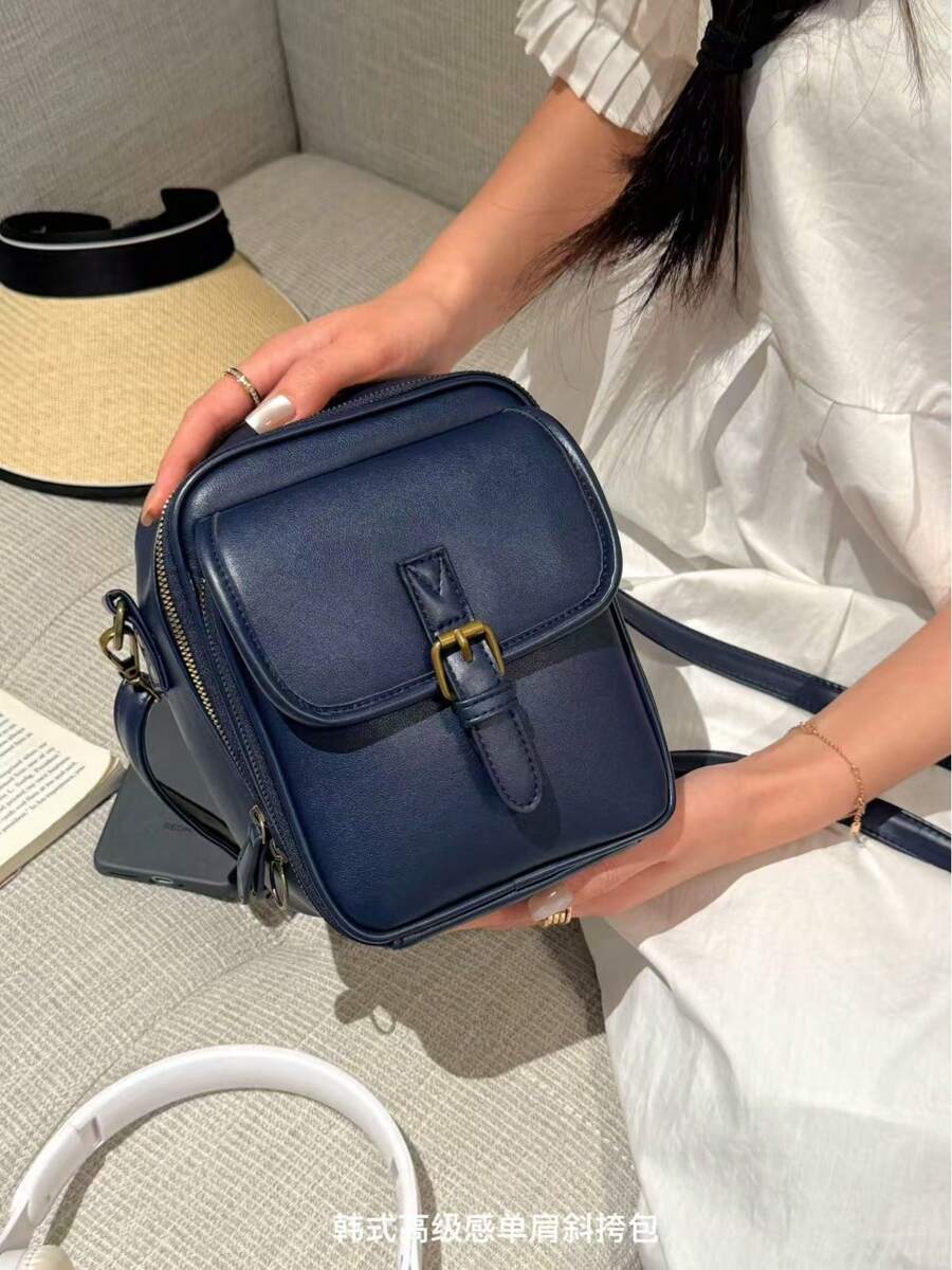 Women Shoulder Bags - 藍色 - 查看 1