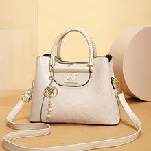 Women Shoulder Bags - ZKWK-奶茶 - 查看 5