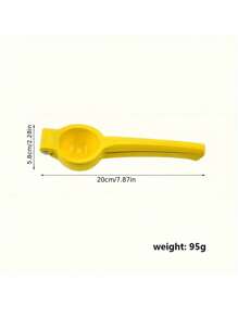 1pc Portable Aluminum Multifunctional Citrus Juicer - Efficient Manual Lemon Squeezer With Easy-Squeeze Design, Anti-Slip Handle, Effortless Citrus Press, No Electricity Needed, And Space-Saving Kitchen Storage - Essential Kitchen Gadgets For Fresh Juice Lovers