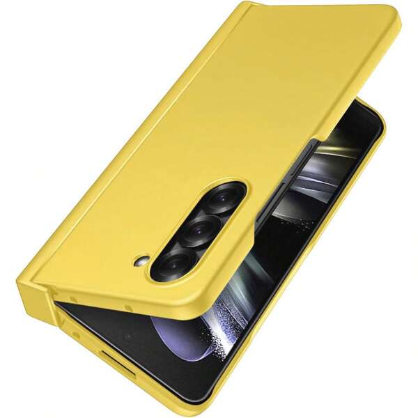 keshengtai 1pc Candy Color Hinged Full Coverage Protective Phone Case For Samsung Galaxy Z Fold 7/6/5/4/3 5G