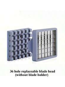1 pièce Coupe-fruits en acier inoxydable, machine à couper les légumes, trancheuse de pommes de terre, coupe-frites, hachoir à pommes de terre, râpe à légumes, hachoir à oignons, robot culinaire, hache-viande robuste pour pommes de terre, carottes, concombres, ustensile de cuisine, accessoire de cuisine