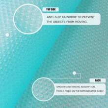 1/4/8 件可水洗冰箱内衬垫，冰箱内衬防水防油，冰箱搁板内衬，冰柜玻璃搁板橱柜抽屉盖垫 - 藍色 - 查看 2