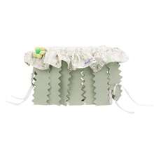 ITANDME 小型动物床，豚鼠藏身处，兔子藏身处，透气仓鼠床，带花卉图案的刺猬床，可机洗软垫，室内宠物避暑小屋 - 彩色 - 查看 9