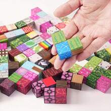 50/100/150pcs Magnetic Building Tiles Set - STEM Sensory Cubes, Construction Toy For Boys Girls Ages 3+, Building Blocks World, STEM Constructive Play Sensory Gift, Birthday Present - Multicolor - View 5