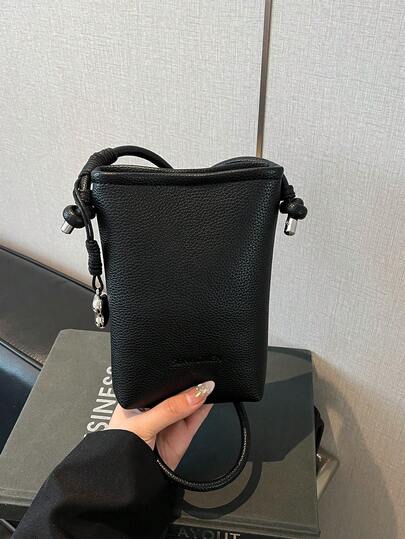 迷你新款时尚百搭水桶单肩包女士钱包钱包