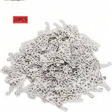 20pcs Metal Corner Guards, Metal Book Corner Protectors, Hollow Carved Retro Corner Decorations, Suitable For Tabletop Edges, Jewelry DIY Boxes, Craft Decorations - Multicolor - View 12