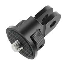 Adaptador de mini trípode con convertidor de tornillo de 1/4" giratorio 360 para GoPro Hero 11 10 8 para cámara de acción Insta360 One X2 X3 R montaje monopod - KF45181-A5 - Ver 9