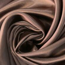 1 件 19.6 英寸 X 59 英寸纯色丝绸缎面料，时尚 DIY 丝绸饰品婚礼装饰工艺品 - 彩色 - 查看 8