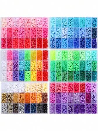 1200pcs 9x6mm Vivid Multi-Color Horse Shaped Beads Kit - Ideal For DIY Jewelry Making, Braids, Necklaces, Earrings And Decorations - Bulk Plastic Crafted Pony Beads For Small Businesses And Creative Projects