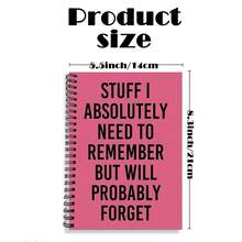 1本A5螺旋装订笔记本，记录我绝对需要记住但可能会忘记的工作会议内容——优雅的花卉设计，非常适合日常日记和笔记。是送给学生和朋友的理想礼物，也是返校季必备。高品质纸张，耐用的螺旋装订，为您的学习和写作增添一抹魅力。 - A5 - 查看 2