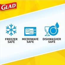 GladWare Design Series Food Storage Containers 9 Oz, 5 Ct | Small Snack Containers For Snacks & Small Meals, Food Storage From  |  Plastic Food Containers With Lids, Plastic Food Storage,8303421 - 紅木色 - 查看 7