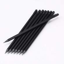 8/10/20/30/50pcs Graphite HB Pencil, Hexagonal Pole Exam Pen For Primary School Students, Sketch Pencil For Art Students, Clear Handwriting, Smooth Writing, Nib Is Not Easy To Break, Sketch, Painting, Writing Essentials, Pure Black Pencil,