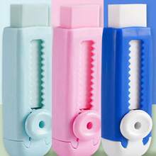 4pcs/3pcs/2pcs/1pc Retractable Erasers, Super Clean Smudge-Free Non-Crumbling Erasers, Student Correction Stationery Erasers, Back To School Essential, Reward Small Gifts