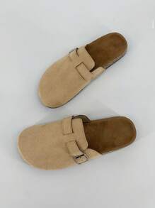 roulvxiang Men's Sandals Slippers, Fashionable Unisex Slippers, Outdoor Casual Slippers, Indoor Non-Slip Solid Color Men's Slippers, Men's Sandals For Summer, Spring & Summer Couple Shoes, Suitable For Outdoor And Office Wear