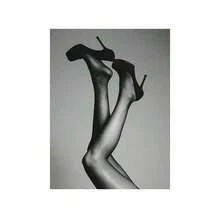 1/3 件时尚性感女人高跟鞋海报印刷帆布画墙面艺术适用于现代卧室家居装饰画可选画框 - A 無框 - 查看 18