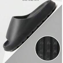 Sandalias de verano para hombre de talla grande, nuevas sandalias de playa con suela gruesa antideslizante y de EVA, 2025