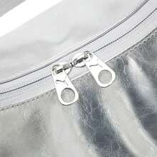 Puma CAT 慵懒风单肩包，可调节肩带腋下包，092377-01 - 銀色 - 查看 6