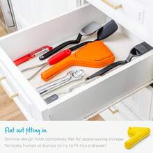 Original Orange Fluicer Easy-Squeeze Fold-Flat Citrus Juicer - 11 Inch, Suits All Citrus,8288067 - 橘色 - 查看 6