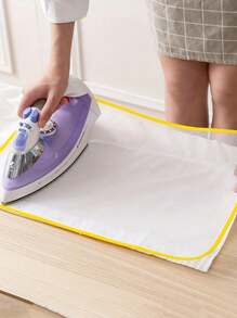 Protective Ironing Cloth, High Temperature Ironing Mesh Pad Heat-Resistant Ironing Pad Mesh Steam Ironing Pad Household Ironing Pad Protective Clothing Ironing Pad For Daily Use, Thick Ironing Insulation Mesh Iron Protection Net (Random Colors),Bag,Organizer,Storage
