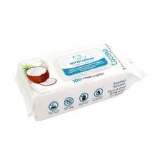 [JUN CAN]Best Pet Supplies Pet Wipes For Dogs Dog Wipes Cleaning Deodorizing For Coats Ears Paws Moisturizing Coconut 100 Count - 保濕椰子 - 查看 1