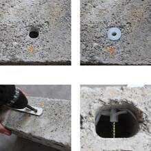 Hollow Wall Anchors, Butterfly Expansion Anchors With Screws, Drywall Screws, Zinc Alloy Expansion Plug Screw Set, For Drywall, Curtain Wall, Plaster Hardware Plugs, Ready To Install! - Multicolor - View 5