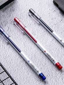 学校用品 教师用品 中性笔 0.5全针管水笔 商务办公签字笔 学生文具 - 彩色 - 查看 6