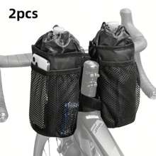 1/2 件自行车水壶架，山地车/折叠自行车水壶架，车把保温水壶袋，女士收纳整理器，旅行必需品，返校宿舍收纳秋季装饰 - 彩色 - 查看 10
