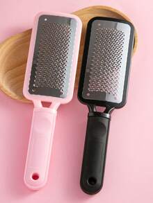 1/2pcs Foot File Kit – Stainless Steel Colossal + Fine Foot Rasp – Salon-Grade Cracked Heel Scrubber Pedicure Tools – Wet & Dry Dead Skin, Corn, Callus Remover For Feet