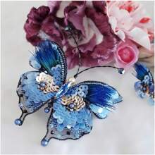 15 mm okrągłe cekiny 20 g, około 210 szt. Luźne cekiny z otworem bocznym 1,5 cm AB, mieszane kolory, używane do wyrobu biżuterii, szycia, majsterkowania, rzemiosła odzieżowego, dekoracji sukni ślubnych, materiałów robionych ręcznie.