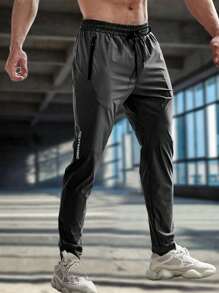 1 Stück Herren Sport Jogginghose, Tunnelzug Taille, geeignet für Frühling und Sommer