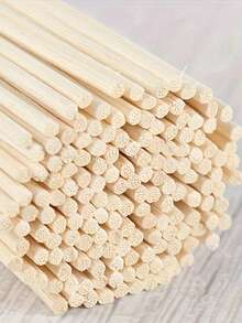 100 支天然竹藤条香薰棒 - 持久精油香薰，非常适合水疗、香氛和家居装饰，高品质无香木棒，用于房间香氛，香薰扩散器 - 彩色 - 查看 3