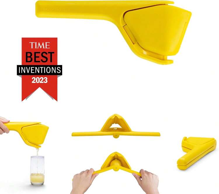Original Lemon Fluicer Easy-Squeeze Fold-Flat Citrus Juicer - 10 Inch, Suits Lime & Lemon,8288066 - Mocha Brown - View 2
