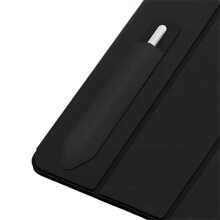 1 件磁性触控笔笔套，适用于 Apple Pencil 第二代的电容笔保护套，便携式自粘式纤薄笔收纳盒