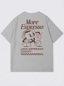 Camisetas de hombre - Gris Claro - Ver 2
