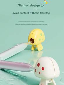 Nuevo soporte para cepillo de dientes con forma de hongo, estuche de viaje para cepillo de dientes, protector a prueba de polvo para la cabeza del cepillo de dientes, tapa protectora con clip, caja de almacenamiento para el hogar y exteriores, temporada de regreso a clases