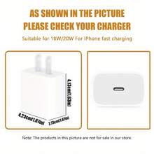 6 件套紫心 EVA 数据线收纳盒 + TPU 波浪心形充电器保护壳，兼容 Apple 18w/20w 充电器，适合女孩、朋友、节日和万圣节礼物 Nan 数据线保护器 充电器配件 手机配件 - 粉色 - 查看 3