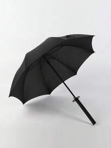 1把武士刀造型雨伞，将军刀造型雨伞，复古雨伞，武士刀造型雨伞，时尚将军刀/武士刀长柄雨伞 - 防水，手动开合，8/16/24根伞骨，武士风格自动长柄雨伞 - 钢架，防紫外线，雨具，遮阳伞，装饰品，婚礼装饰，男士复古设计，可爱小物，母亲节礼物，卧室装饰，花园，厨房装饰，夏季，海滩，旅行必备，房间装饰，软萌可爱，毕业季礼物 - 彩色 - 查看 2