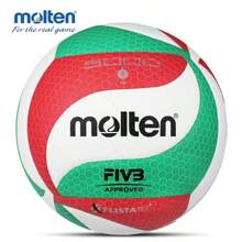 Molten Volleyball Size 5 Volleyball PU Ball For Students Adult And Teenager Competition Training Outdoor Indoor FLISTATEC