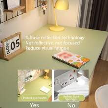 Fates Advanced Napa Texture PU Leather Light Desk Pad Protector, Double Sided Use,Office Desk Mat, Large Mouse Pad, Non-Slip PU Leather Desk Blotter, Laptop Desk Pad, Waterproof Desk Writing Pad For Office And Home(Thickness 1mm)