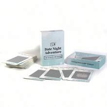 1 Box 40pcs Set Date Night Adventure Scratch-Off Cards, Unique Boyfriend, Girlfriend, Wife, Husband, Special Anniversary Or Birthday, Family Game - 彩色 - 查看 7