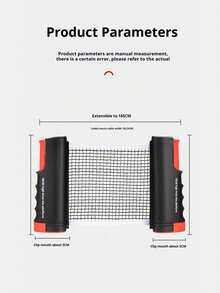 Portable Telescopic Ping Pong Net Set, Suitable For Indoor And Outdoor Use, Ping Pong Isolation Net - Multicolor - View 8