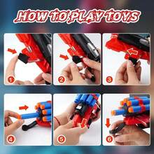 2 Pieces Spider Web Shooter Hero Launcher Wrist Playset, RPG Rocket LauncherGlovesWith Wrist Toys, Fun Decorations, Kids Wrist Playsets, Birthday PartyDecorations,Halloween, Christmas - Đỏ - Xem 5
