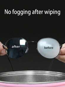 50/100pcs Anti-Fog Lens Wipes. Disposable Eyeglass Cloth, Specially For Women's Glasses, Quick-Drying Lens Cleaning Wet Wipes. Suitable For Swimming Goggles, Ski Masks, Cameras, Phones, Computer Screens, Light Bulbs Cleaning, Ideal For Home And Travel, Convenient Single Packaging. - Multicolor - View 4