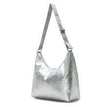 Puma CAT 慵懒风单肩包，可调节肩带腋下包，092377-01 - 銀色 - 查看 3