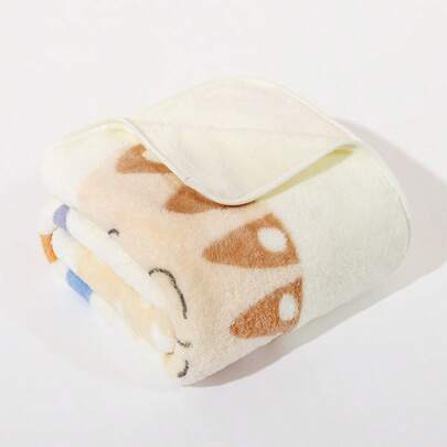 1pc Animal Pattern Cozy Soft Swaddle Blanket, Perfect Gift For Babies, Boys And Girls