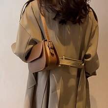 Fashionable Waterproof Shoulder Bag For Women - Brown - View 5