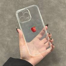 Viene con una funda de teléfono de diseño simple de manzana y fruta, una funda de teléfono elegante y creativa, protección contra golpes y caídas, duradera y resistente a las manchas, incluyendo impresión UV y cobertura completa de 360 grados, adecuada para iXR/X/XS/XS Max.|11/11 Pro/11 Pro Máx|12/12 Pro/12 Pro Máx| 13/13 Pro/13 Pro Max.| 14/14 Pro/14 Plus/14 Pro Máx.| 15/15 Pro Max/15 Pro/15 Plus| 16/16 Pro/16 Pro Max/16 Plus|Compatible con  17/17 Pro/17 Pro Max/17 Air.Accesorios frescos y creativos. - Transparente 1078 - Ver 7
