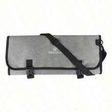 16 Pockets Chef Knife Bag Portable Kitchen Slicing Japanese Santoku Cleaver Knife Roll Bag Outdoor Carry Case Storage Pocket